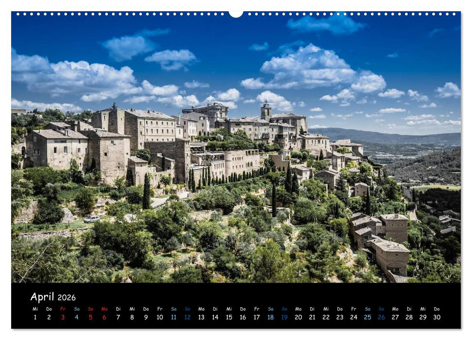 Provence - Lavendelblüte (CALVENDO Premium Wandkalender 2026)