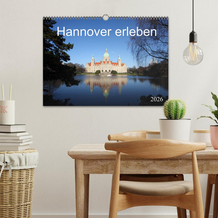 Hannover erleben (CALVENDO Wandkalender 2026)