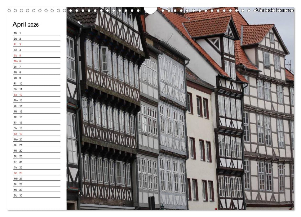Hannover erleben (CALVENDO Wandkalender 2026)