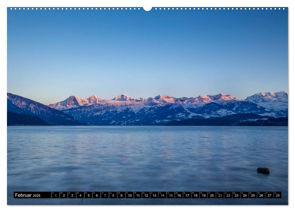 Rund um den Thunersee (CALVENDO Wandkalender 2026)