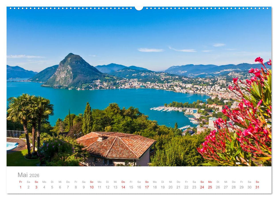 Reise durch die SCHWEIZ (CALVENDO Premium Wandkalender 2026)