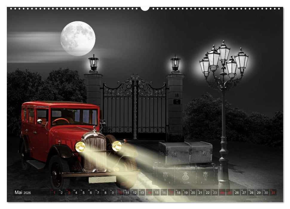 Oldtimer auf Reisen (CALVENDO Premium Wandkalender 2026)