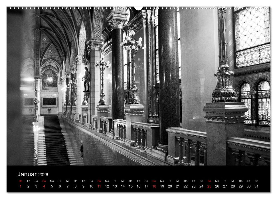 Budapest einfach liebenswert (CALVENDO Wandkalender 2026)