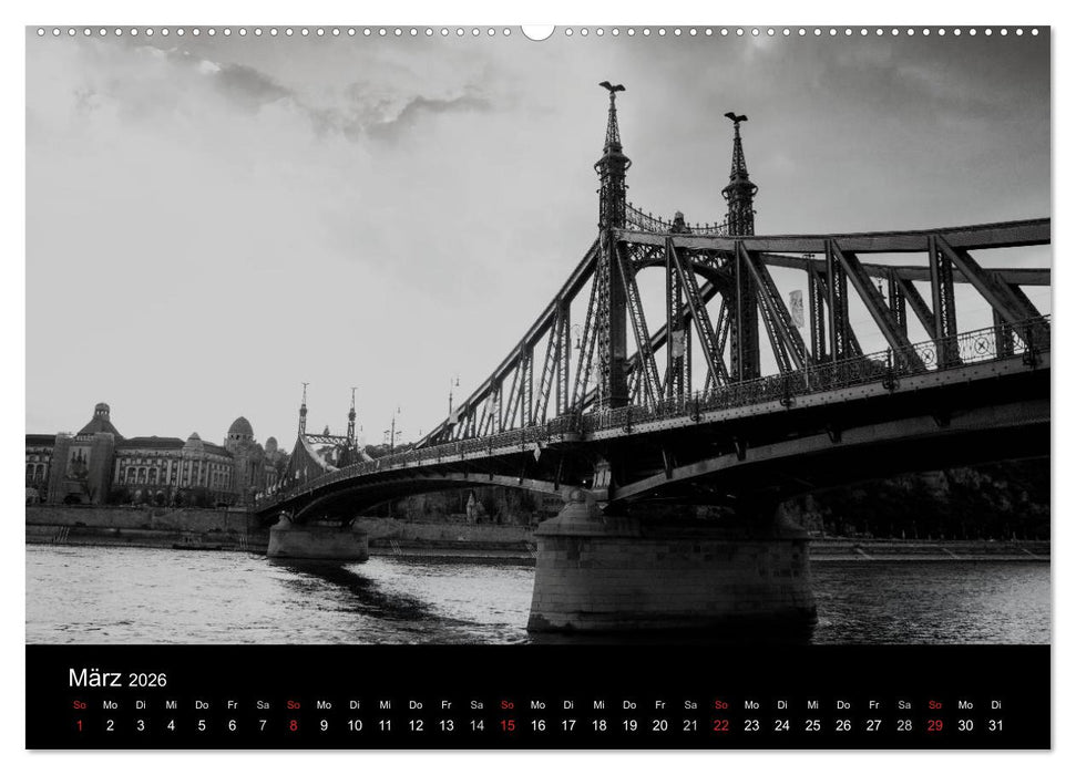 Budapest einfach liebenswert (CALVENDO Wandkalender 2026)