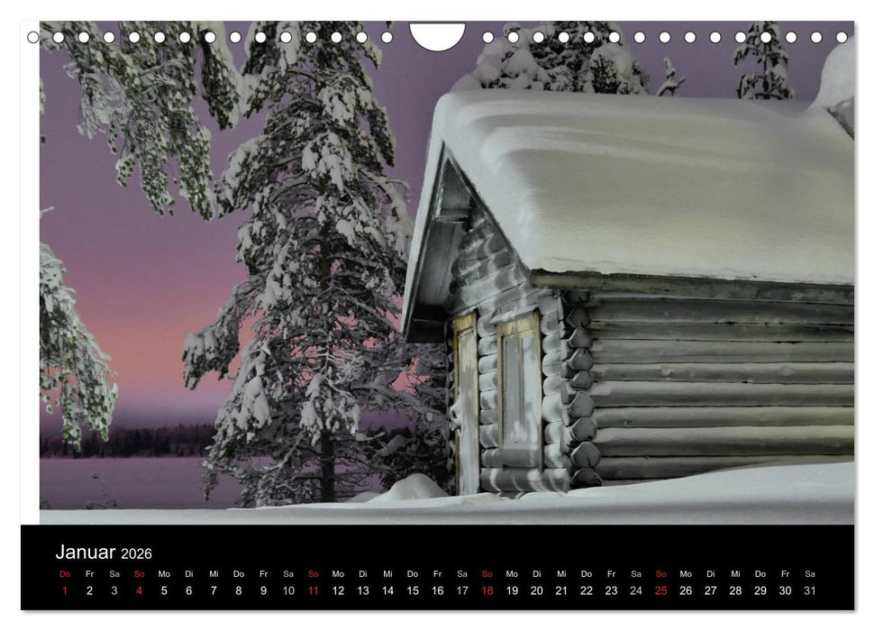 Wunderschönes Finnland (CALVENDO Wandkalender 2026)