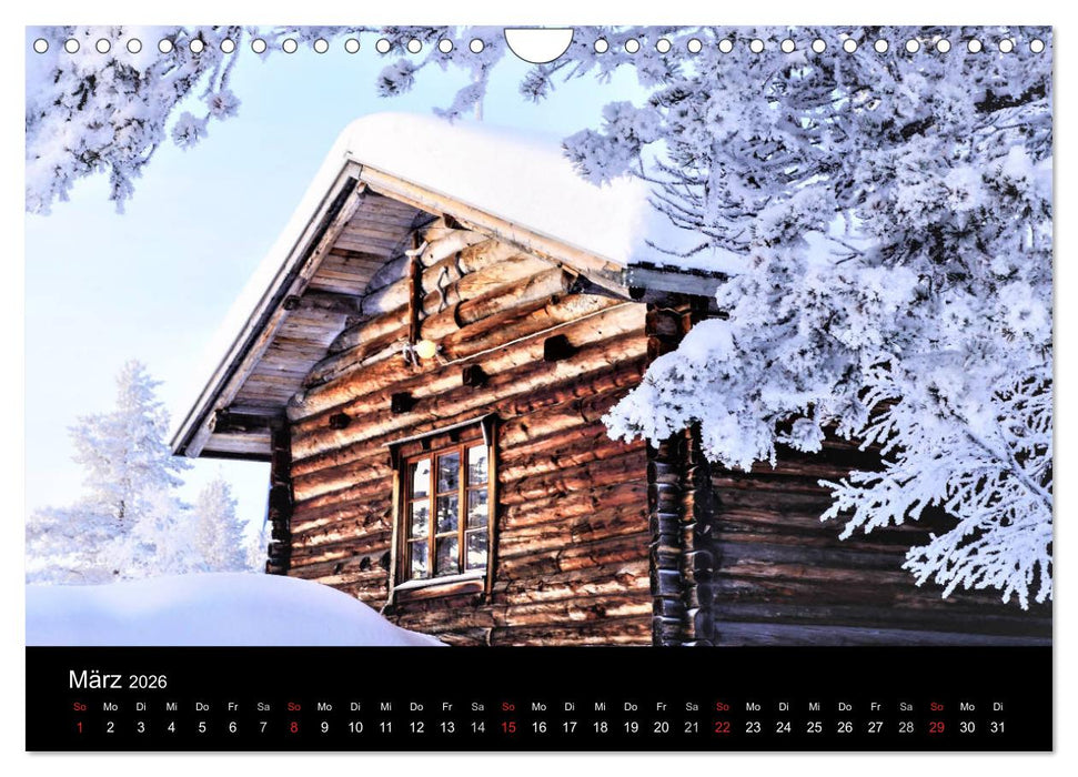 Wunderschönes Finnland (CALVENDO Wandkalender 2026)