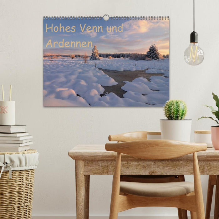 Hohes Venn und Ardennen (CALVENDO Wandkalender 2026)