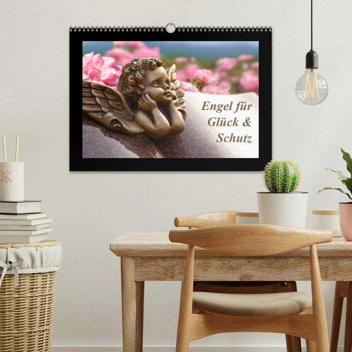 Engel für Glück & Schutz (CALVENDO Wandkalender 2026)