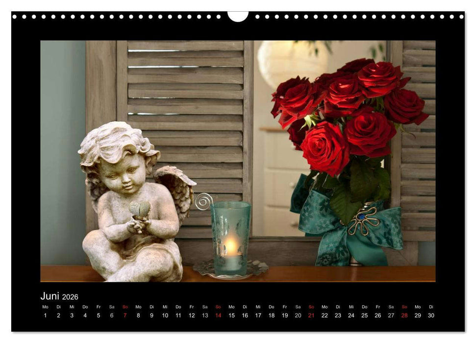 Engel für Glück & Schutz (CALVENDO Wandkalender 2026)