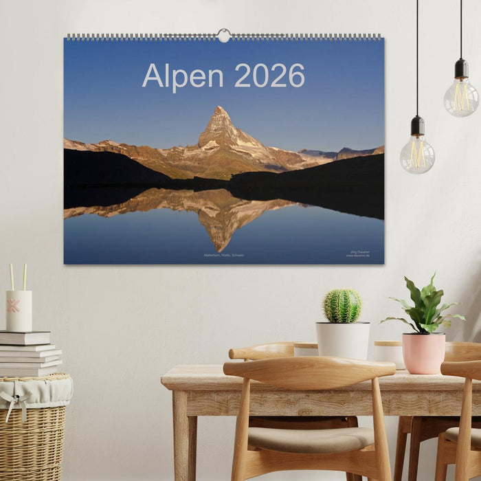 Alpen (CALVENDO Wandkalender 2026)