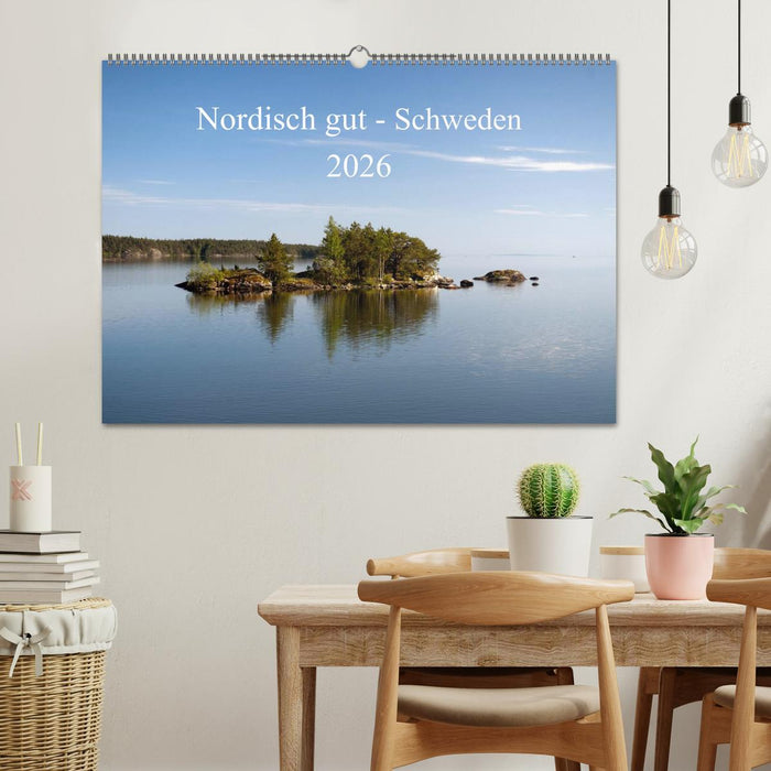 Nordisch gut - Schweden (CALVENDO Wandkalender 2026)