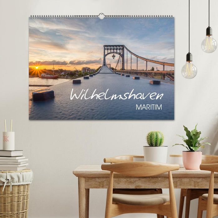 Wilhelmshaven maritim (CALVENDO Wandkalender 2026)