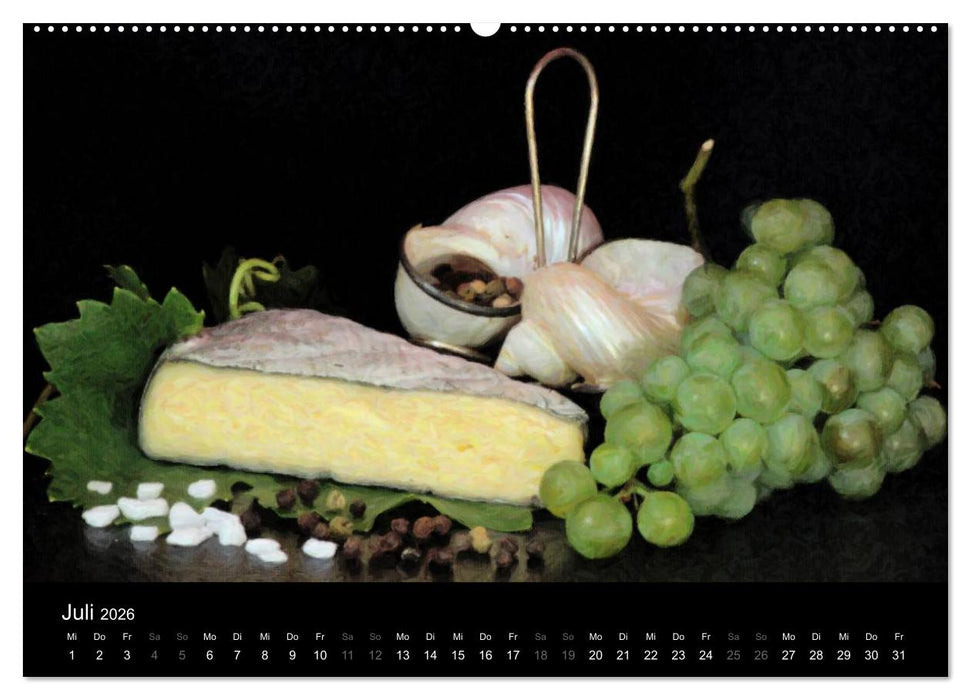 Neue alte Stillleben (CALVENDO Premium Wandkalender 2026)