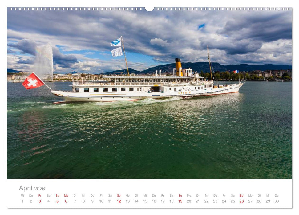 Reise durch die SCHWEIZ (CALVENDO Wandkalender 2026)