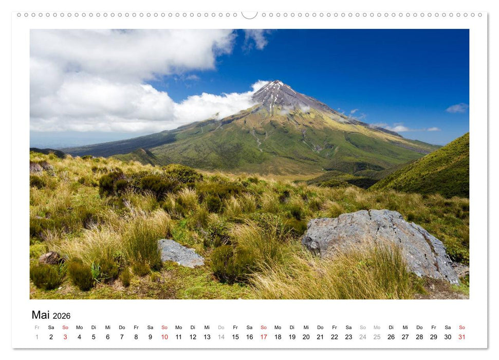 Neuseeland - ein Naturparadies (CALVENDO Wandkalender 2026)