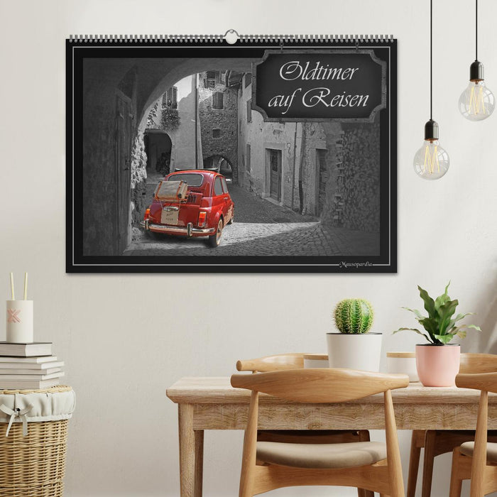 Oldtimer auf Reisen (CALVENDO Wandkalender 2026)