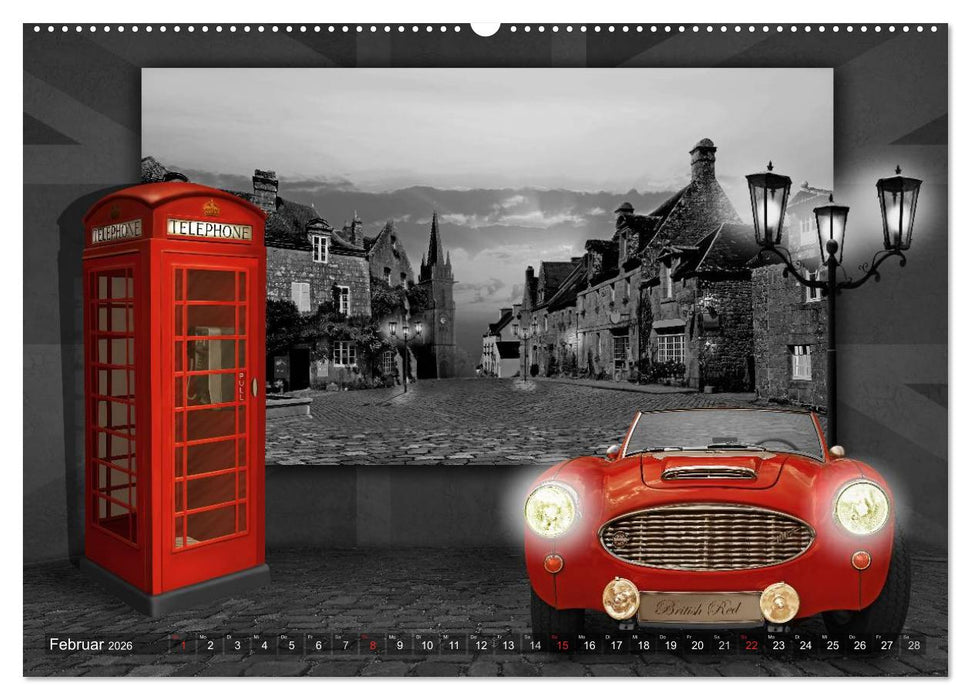 Oldtimer auf Reisen (CALVENDO Wandkalender 2026)