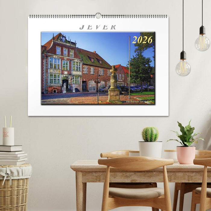 Jever - die Nordsee vor der Tür (CALVENDO Wandkalender 2026)