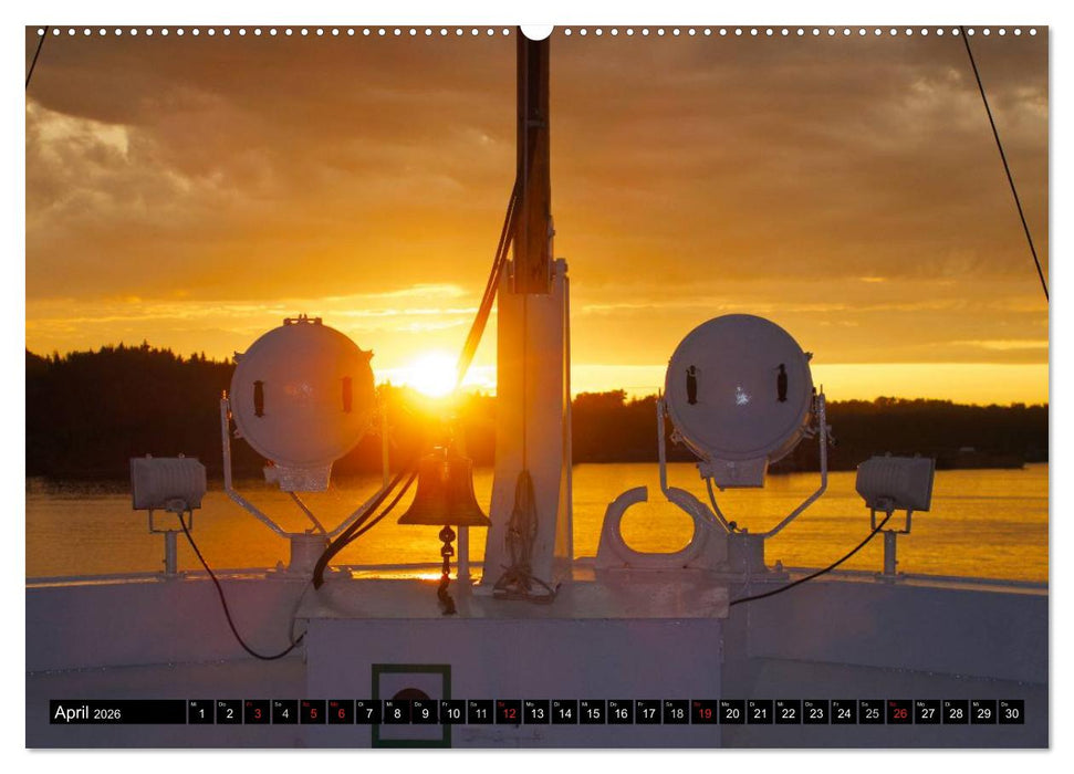 Flussfahrt Moskau - St. Petersburg (CALVENDO Wandkalender 2026)