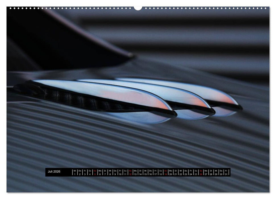 Mercedes SLK - ganz nah (CALVENDO Premium Wandkalender 2026)