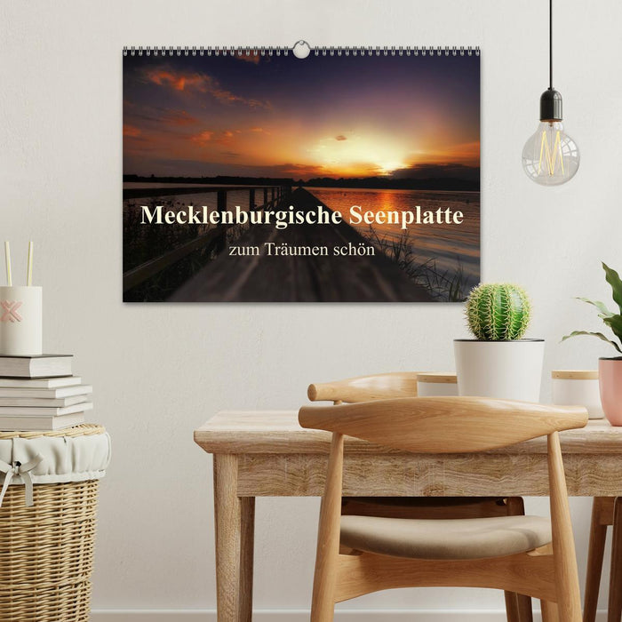 Mecklenburgische Seenplatte - zum Träumen schön (CALVENDO Wandkalender 2026)