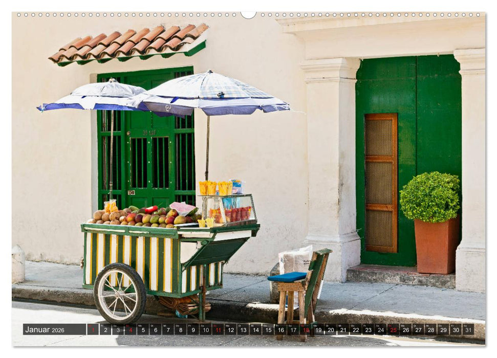 Kolumbien Impressionen (CALVENDO Premium Wandkalender 2026)