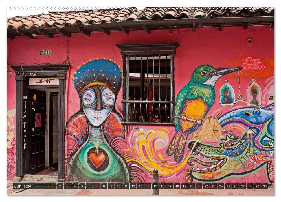 Kolumbien Impressionen (CALVENDO Premium Wandkalender 2026)