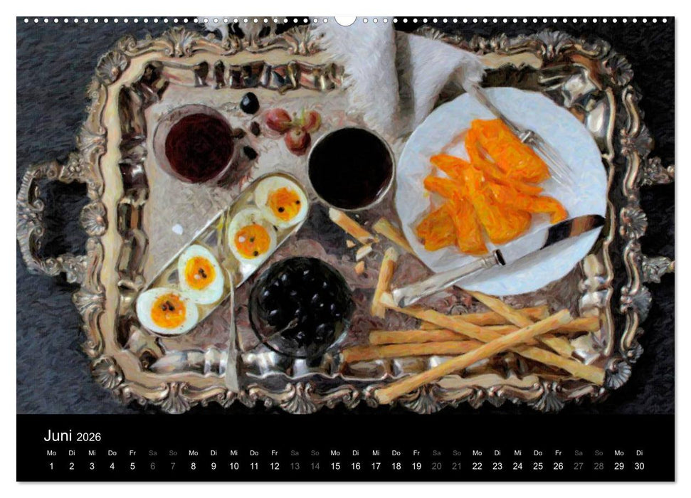 Neue alte Stillleben (CALVENDO Wandkalender 2026)