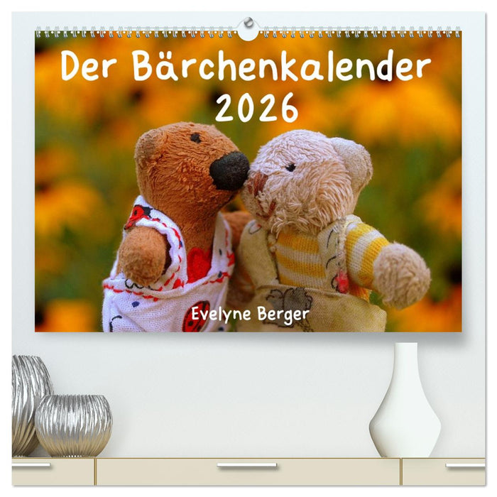 Der Bärchenkalender 2026 (CALVENDO Premium Wandkalender 2026)