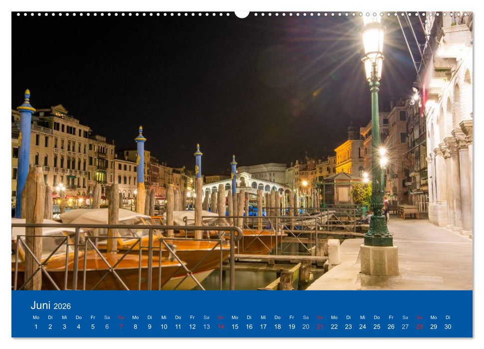 Mein lautloses Venedig (CALVENDO Premium Wandkalender 2026)