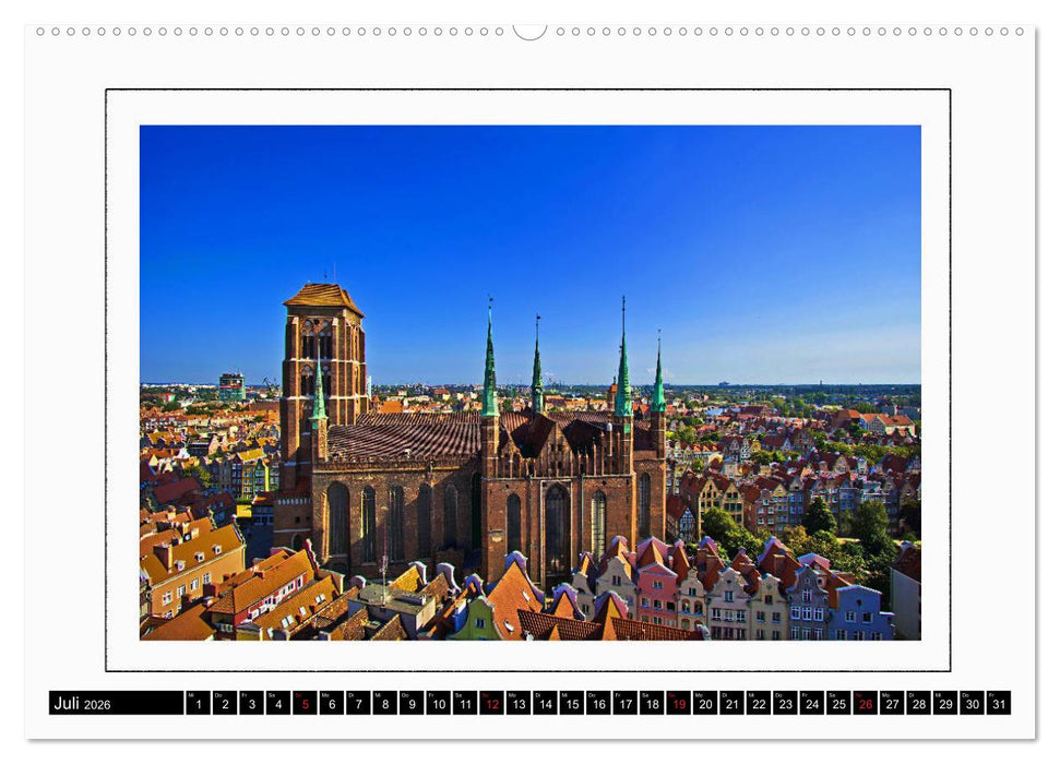 Danzig Gdansk (CALVENDO Premium Wandkalender 2026)