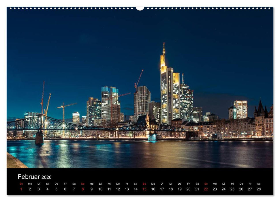 Frankfurt am Main (CALVENDO Premium Wandkalender 2026)