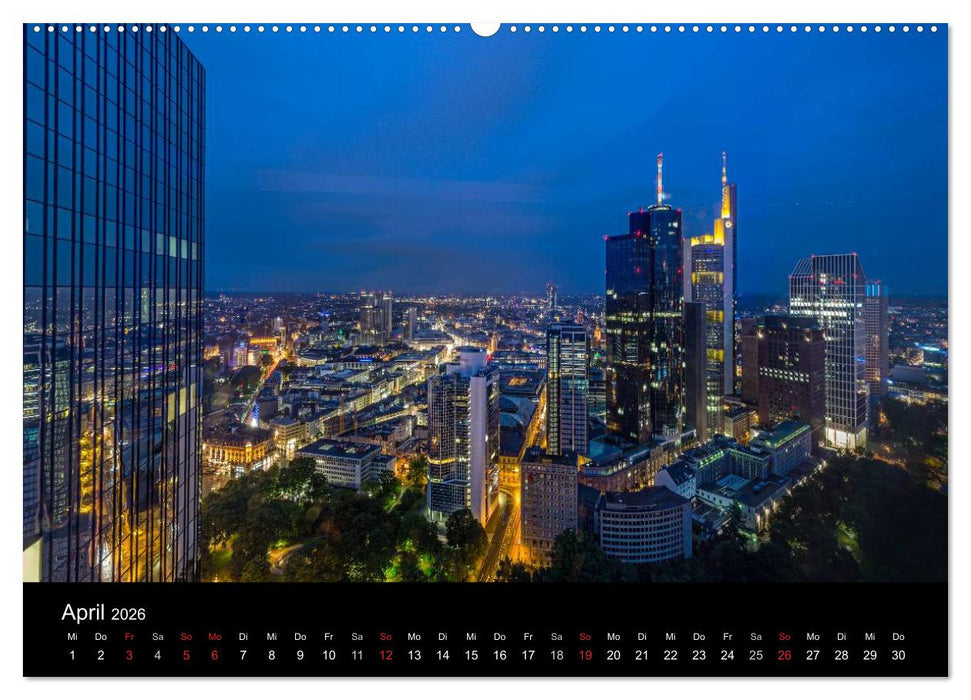 Frankfurt am Main (CALVENDO Premium Wandkalender 2026)