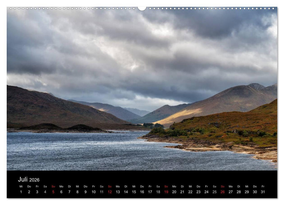 Schottland Landschaften (CALVENDO Premium Wandkalender 2026)