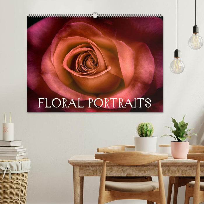 Floral Portraits - Blumen Impression (CALVENDO Wandkalender 2026)