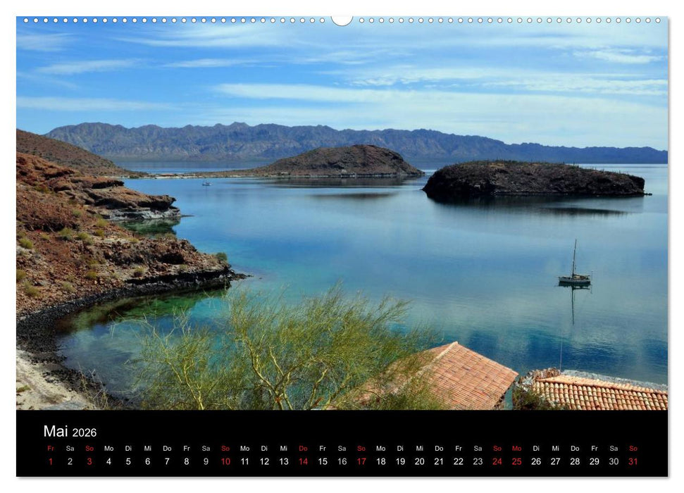 Baja California - Impressionen der mexikanischen Halbinsel (CALVENDO Wandkalender 2026)