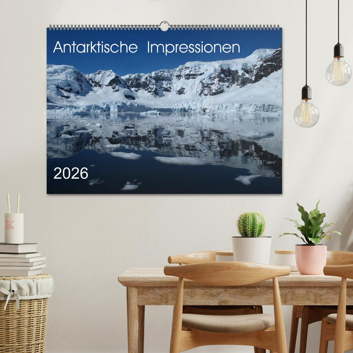 Antarktische Impressionen (CALVENDO Wandkalender 2026)