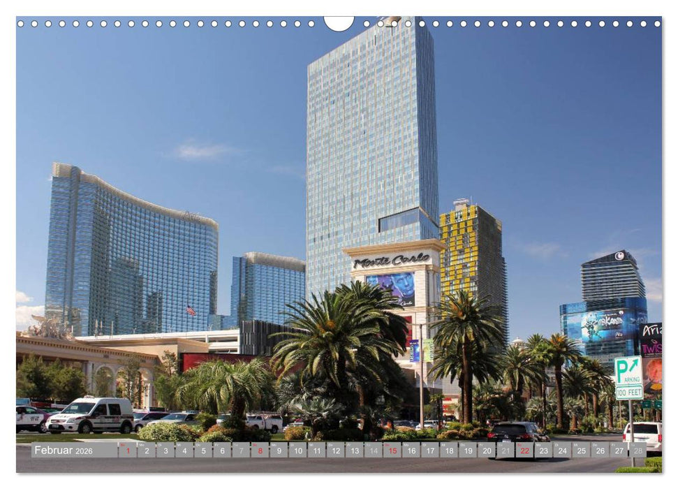 Las Vegas - Nevada (CALVENDO Wandkalender 2026)