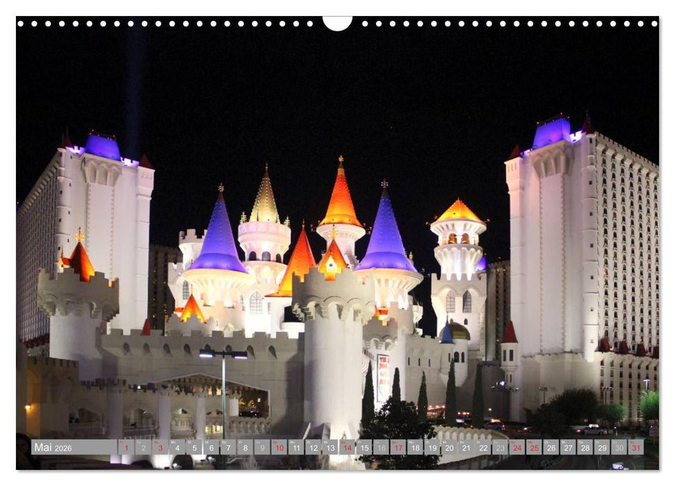 Las Vegas - Nevada (CALVENDO Wandkalender 2026)
