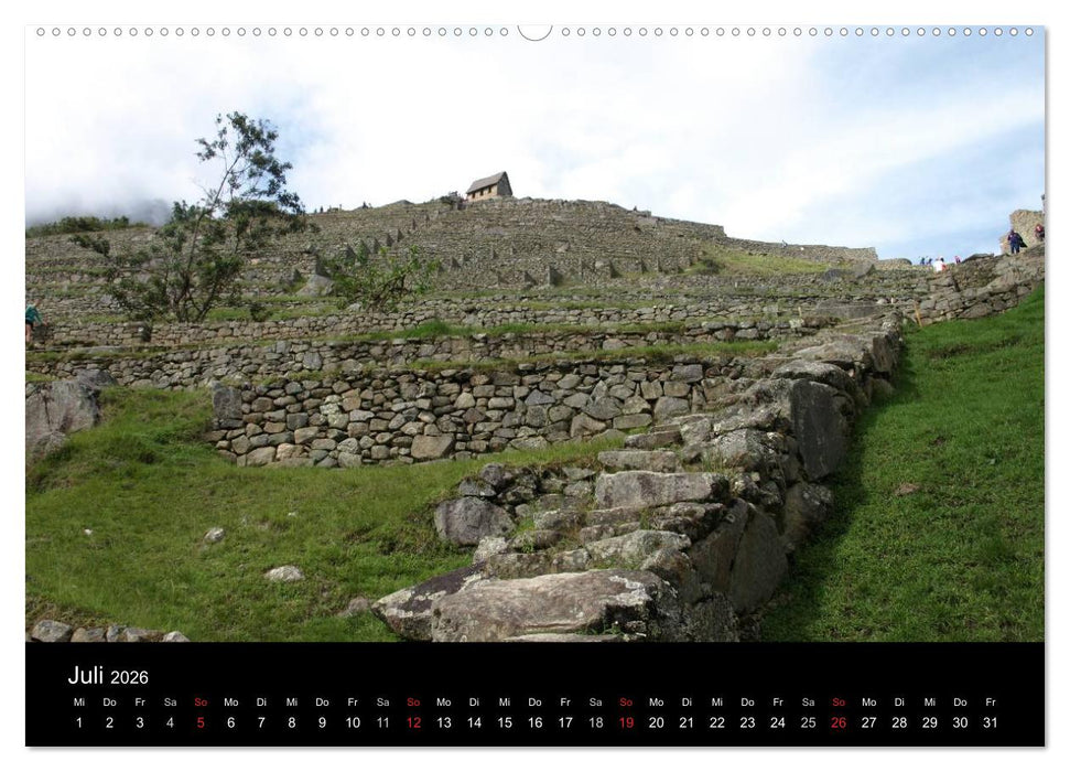 Machu Picchu - Die Stadt in den Wolken (CALVENDO Premium Wandkalender 2026)