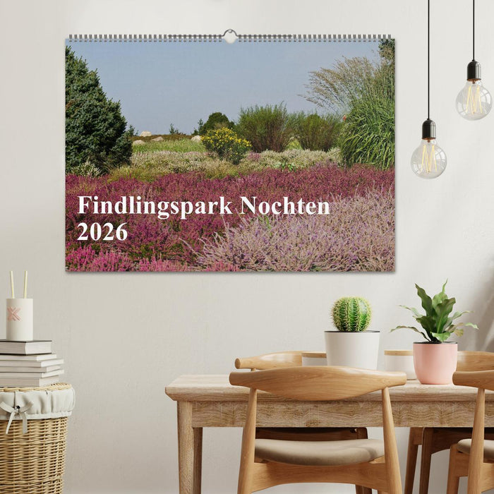 Findlingspark Nochten 2026 (CALVENDO Wandkalender 2026)