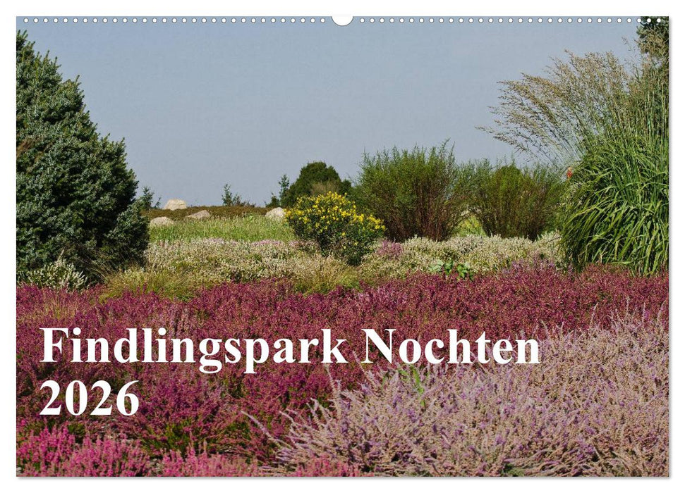 Findlingspark Nochten 2026 (CALVENDO Wandkalender 2026)