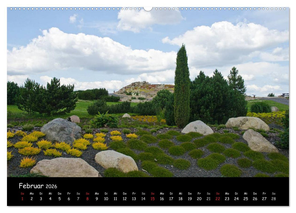 Findlingspark Nochten 2026 (CALVENDO Wandkalender 2026)