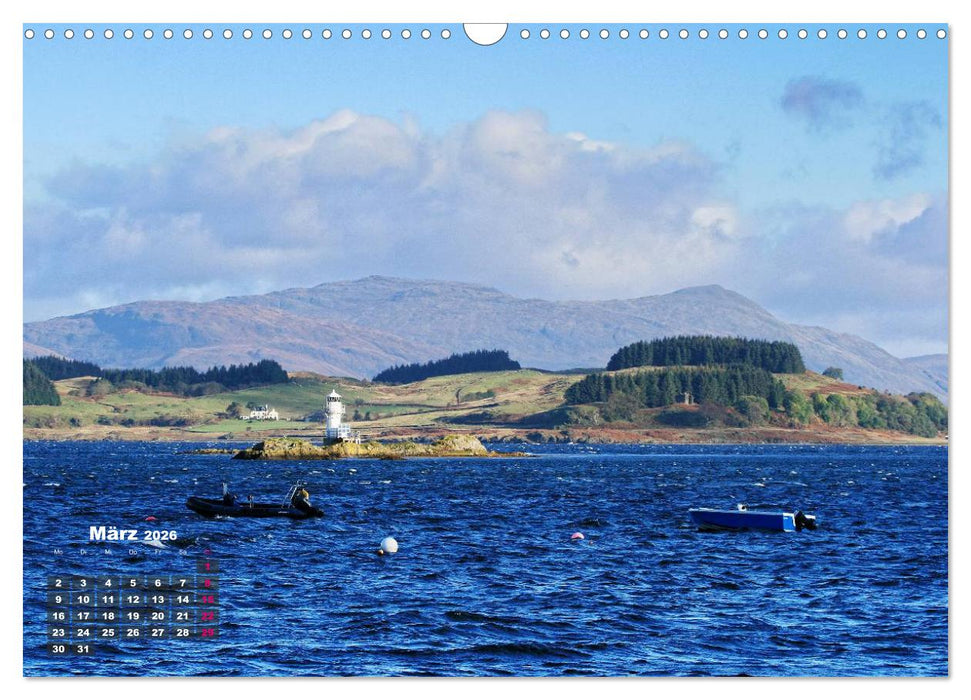 Naturparadies Schottland (CALVENDO Wandkalender 2026)