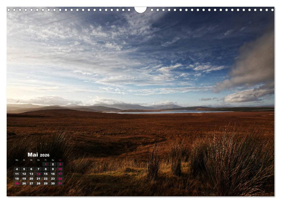 Naturparadies Schottland (CALVENDO Wandkalender 2026)