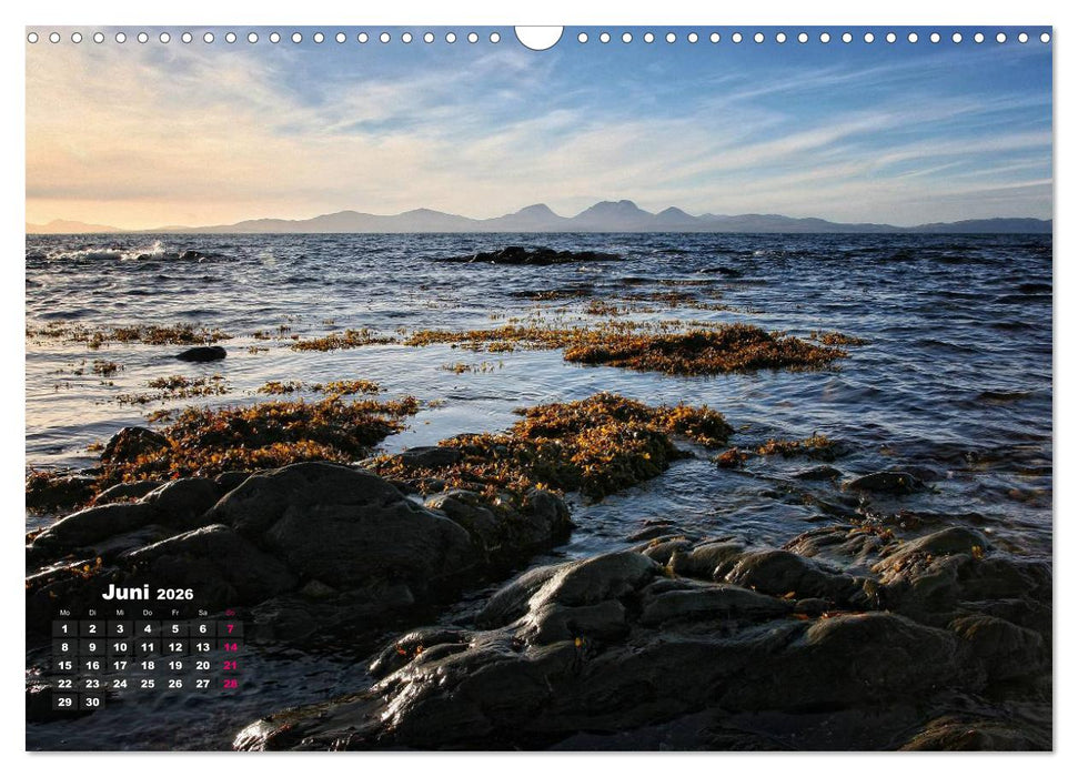 Naturparadies Schottland (CALVENDO Wandkalender 2026)