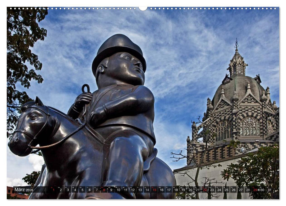 Kolumbien Impressionen (CALVENDO Wandkalender 2026)