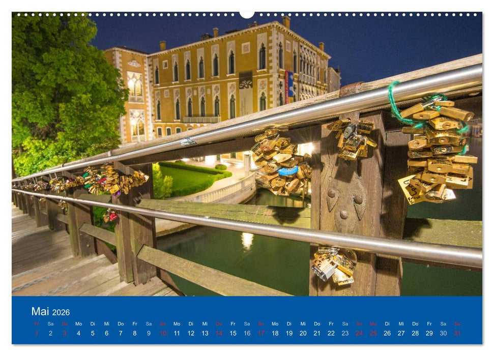 Mein lautloses Venedig (CALVENDO Wandkalender 2026)