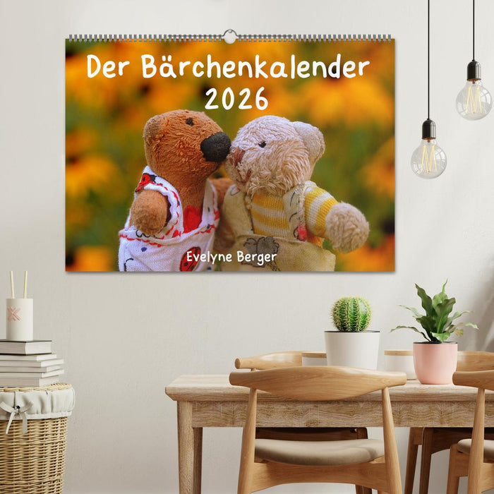 Der Bärchenkalender 2026 (CALVENDO Wandkalender 2026)