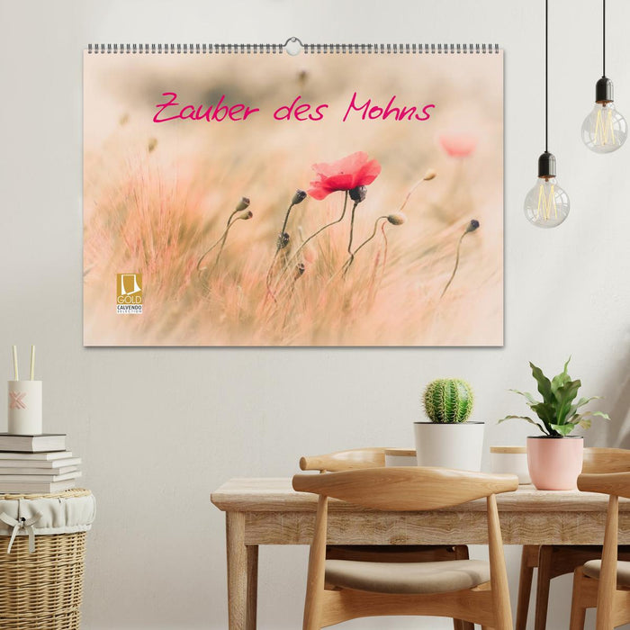 Zauber des Mohns (CALVENDO Wandkalender 2026)